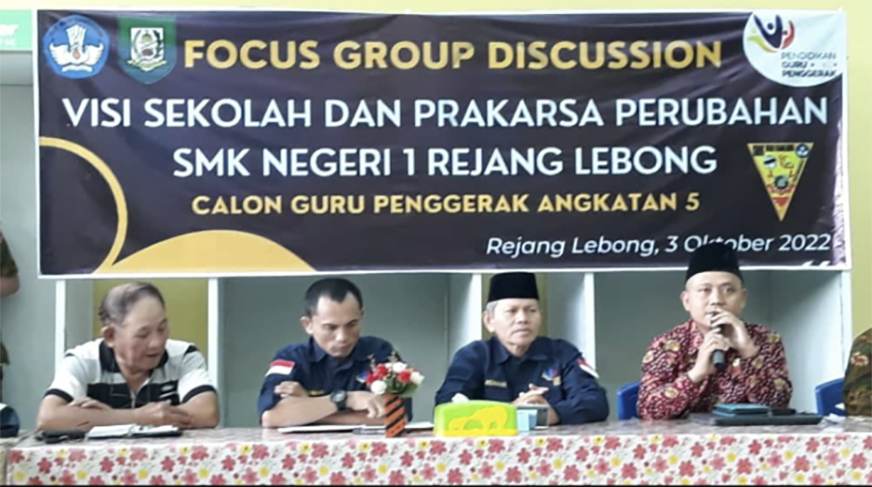 SMK Negeri 1 Rejang Lebong Terbanyak Calon Guru Penggerak (CGP)