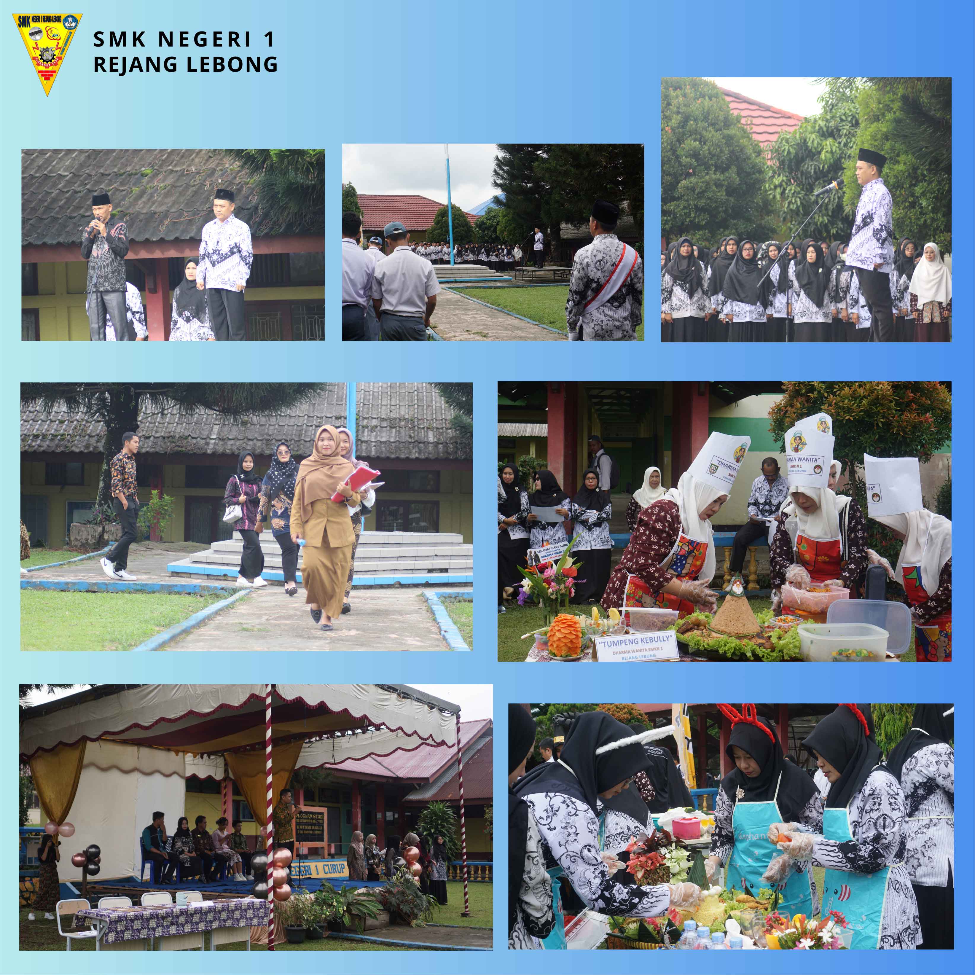 Meriahnya Perayaan Hari Guru Nasional dan HUT PGRI ke-78 di SMK Negeri 1 Rejang Lebong