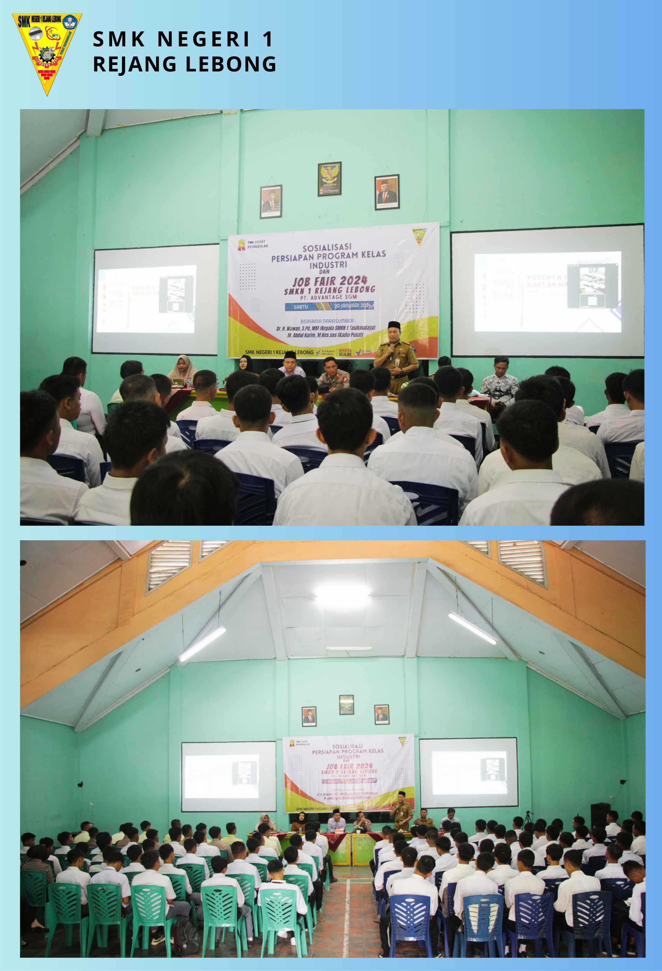 BKK SMKN 1 Rejang Lebong gelar Job Fair